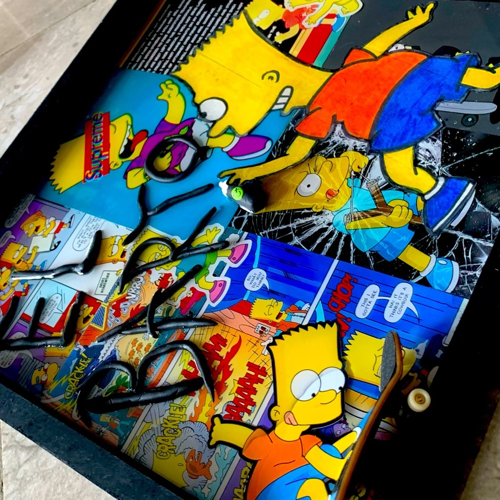 CUSTOM DRAWING RESIN ART